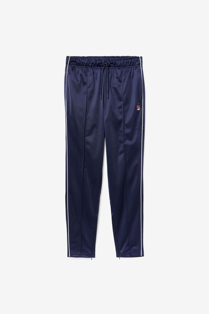 Fila Pants Tricot Track Mens Navy - India UZI-028519